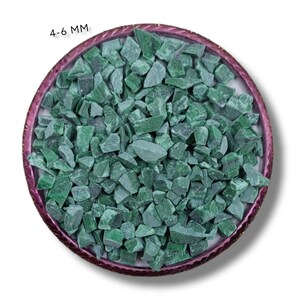 Crushed Malachite Gemstone Coarse 4-6 MM Malachite Gemstone Powder Crushed Coarse For Woodwork, Ring Inlay Stone Healing Powder Inlays