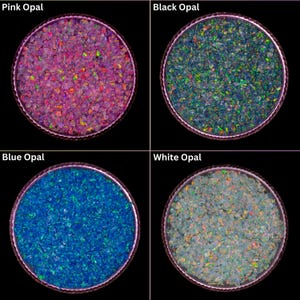 Crushed Opal Gemstone for Inlay – Multiple Colors & Sizes | Nail Art, Tumblers, Resin, Jewelry Making, Wood Inlay Stone Powder