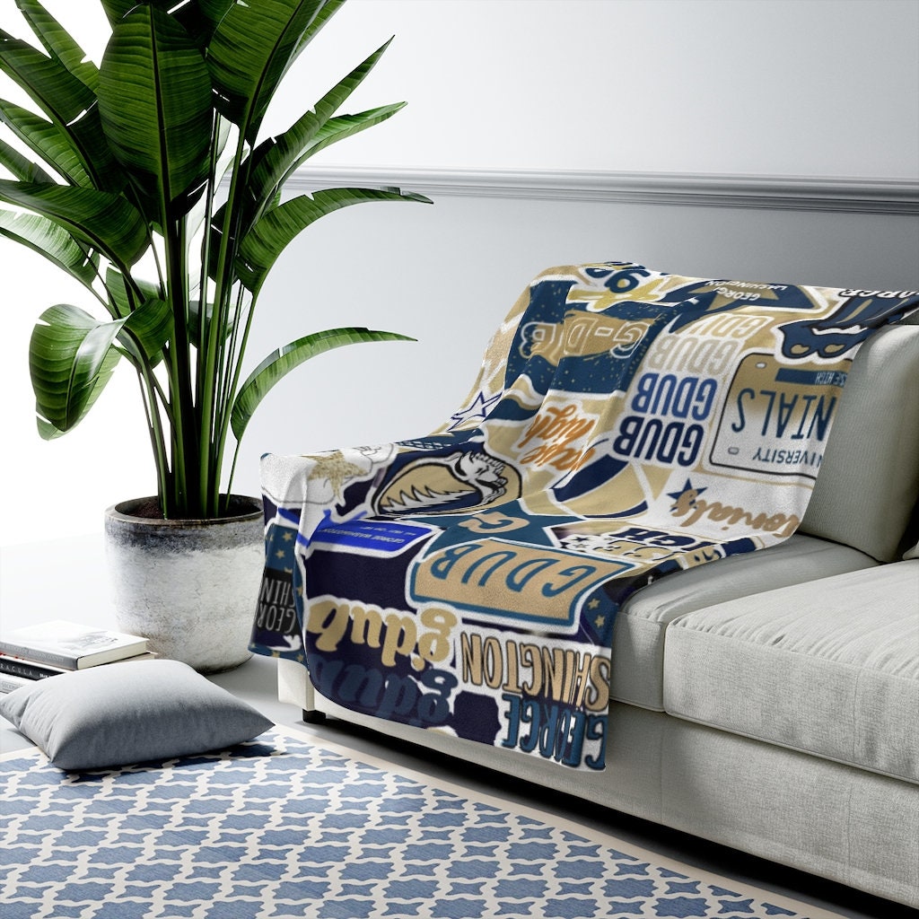 Washington University Blanket Etsy