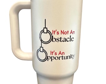 Ninja OCR-atletpresent: 40oz vit Hydroflask-resemugg