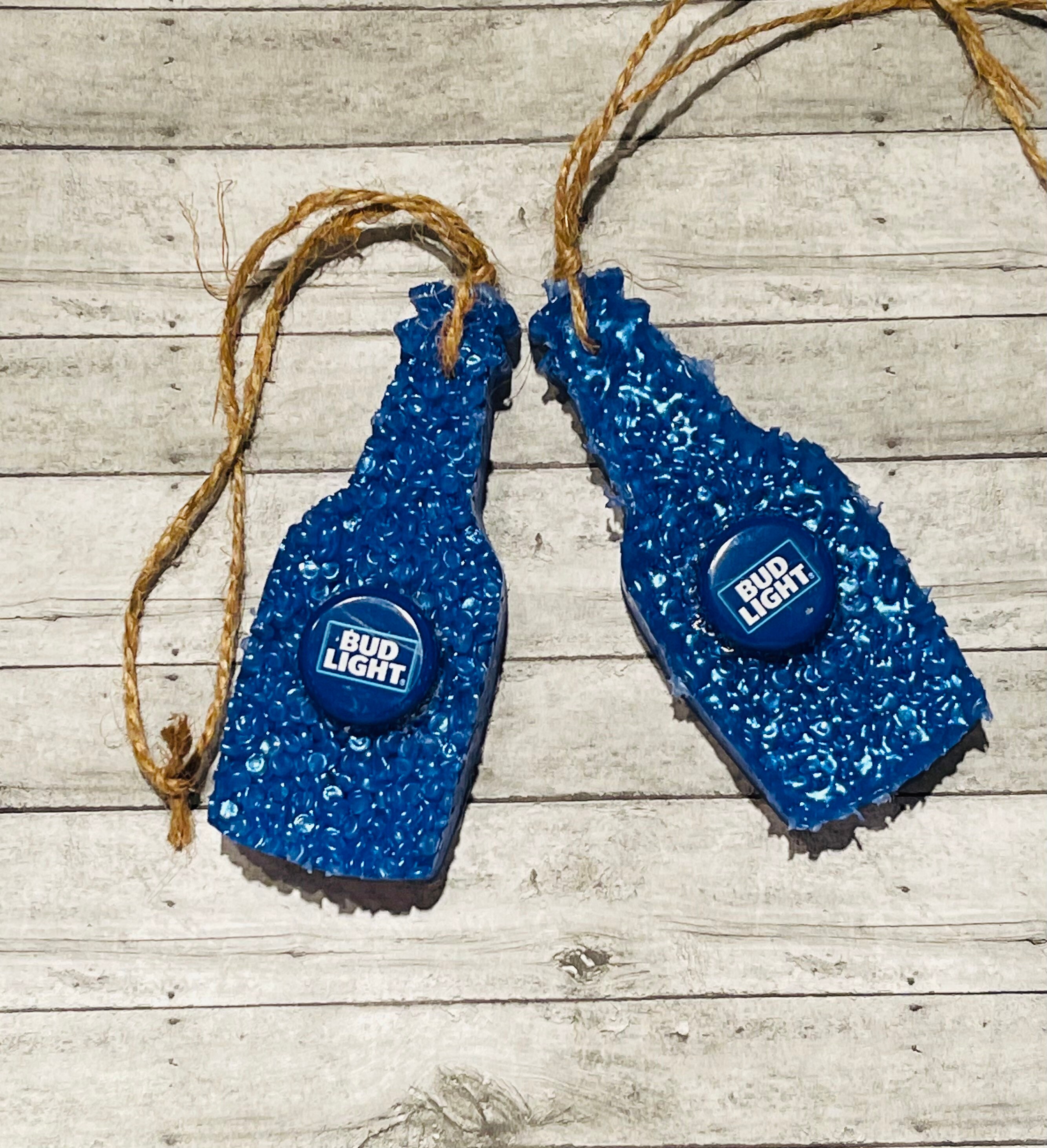 Bud light car freshie Etsy