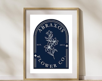 Abraxos Flower Co. Print | Throne of Glass, SJM Universe (Digital Art)