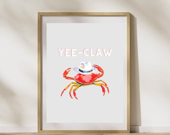Yee-Claw Crab | Yeehaw Crab | Cowboy Crab Meme | Wild West