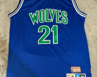 vintage timberwolves jersey