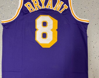 kobe bryant white 8 jersey