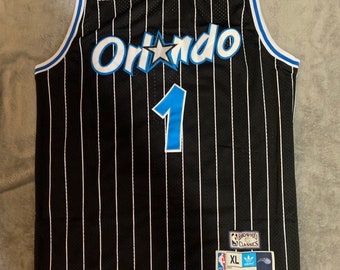 tracy mcgrady magic jersey black