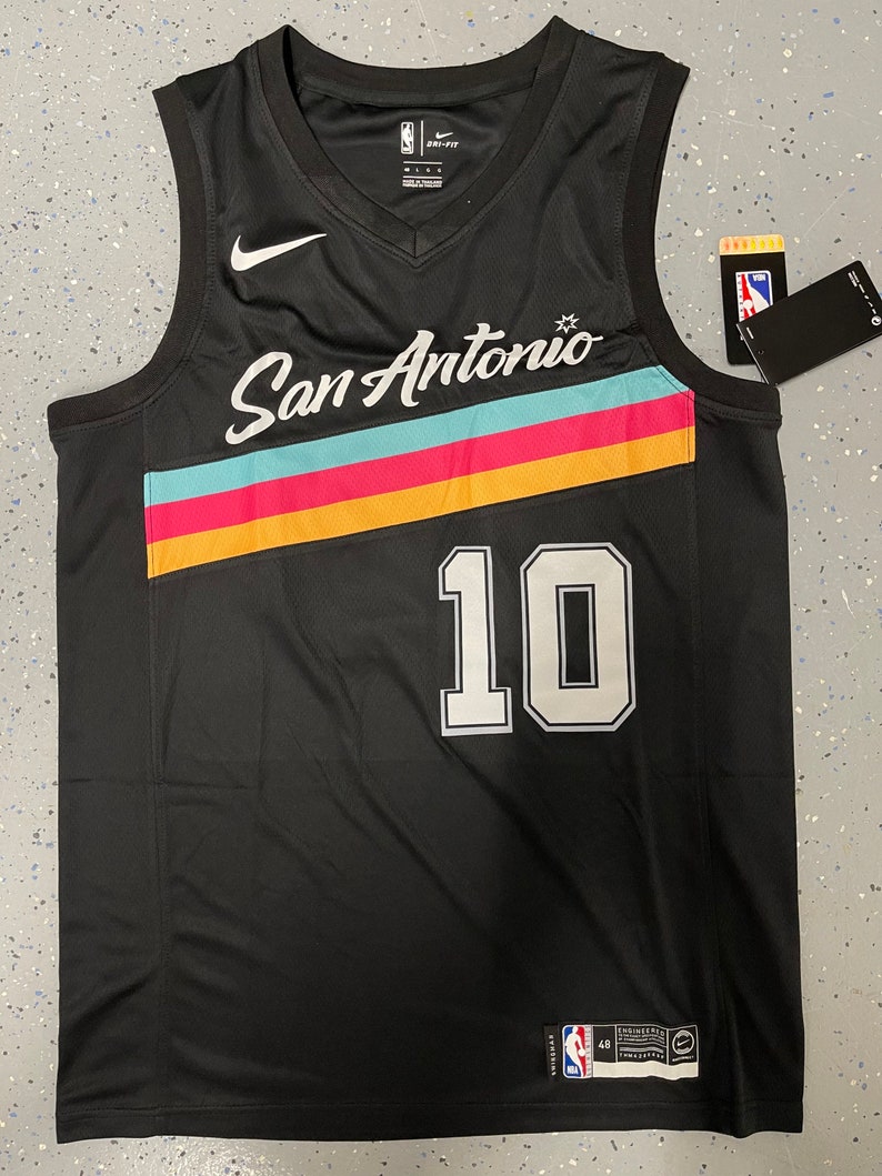 DeMar DeRozan #10 San Antonio Spurs Jersey