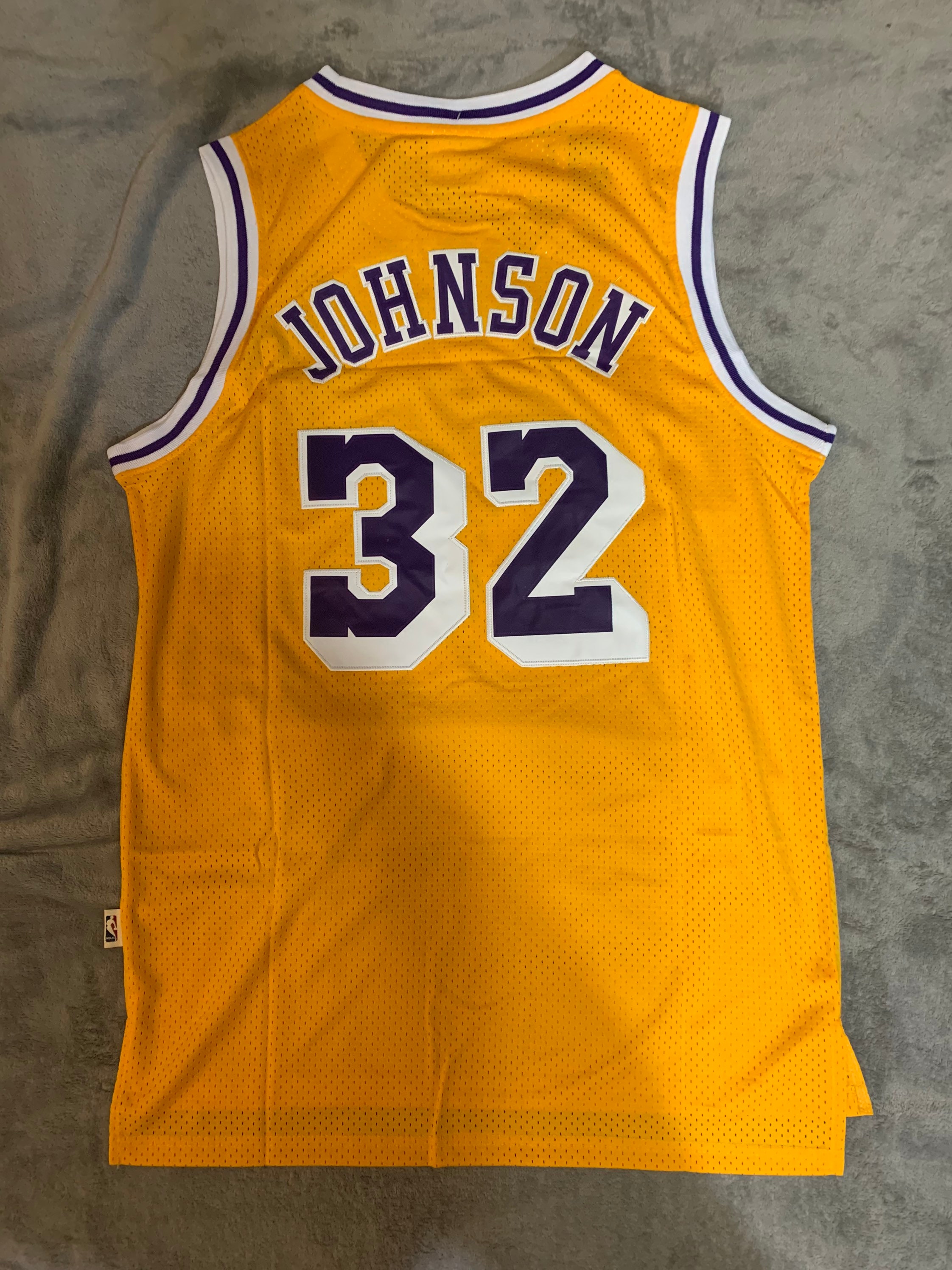 Magic Johnson 32 Lakers Jersey Men size Etsy