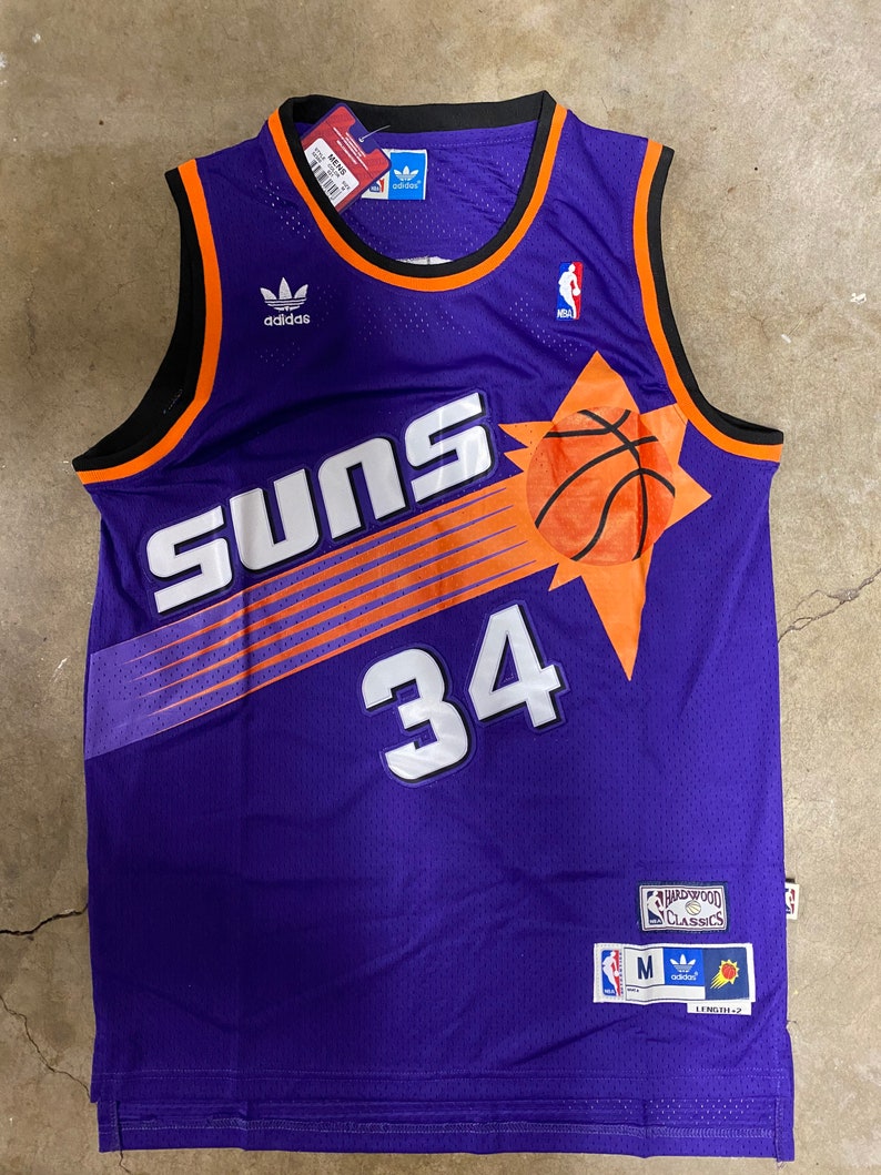 Charles Barkley 34 Phoenix Suns Jersey | Etsy