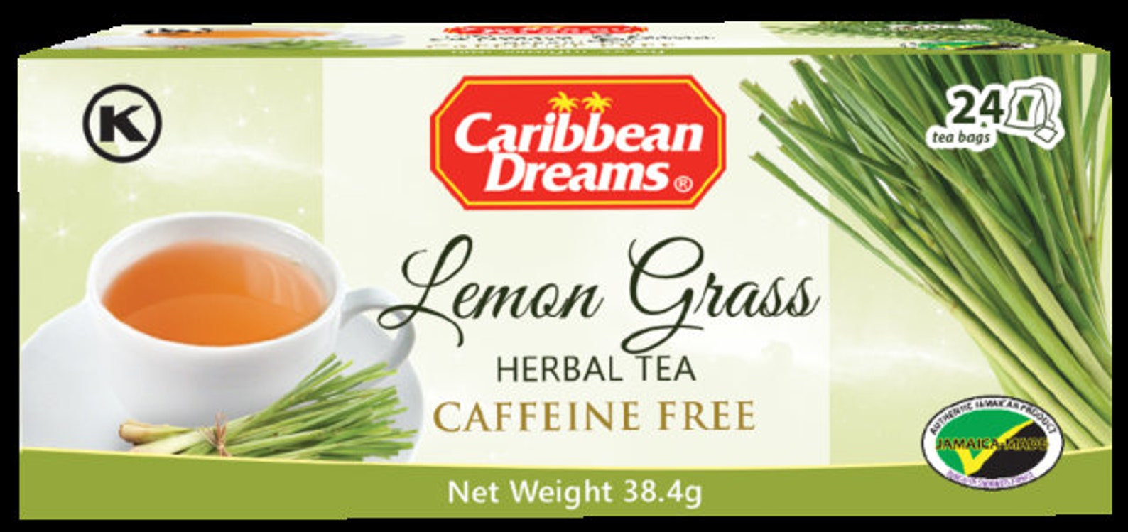 Caribbean Dreams Lemon Grass Tea 24 Teabags Etsy