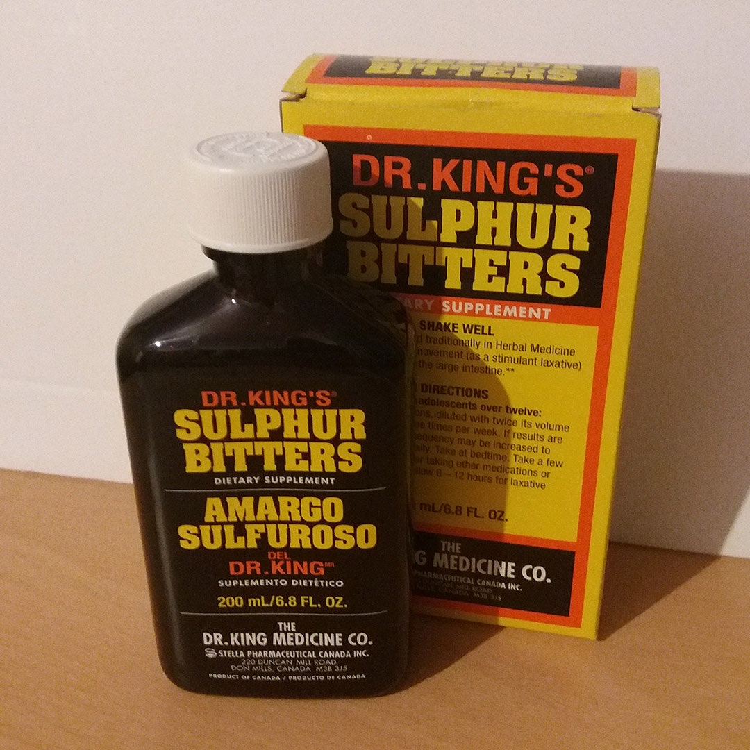 Dr King's Sulfur Bitters dietary Supplement 200 Ml Etsy UK