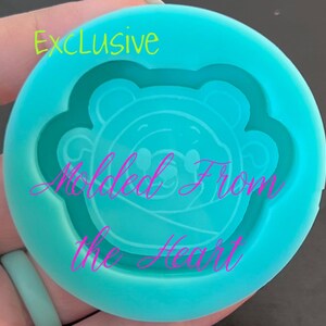 Bear cinnamon roll munch cutie exclusive shaker silicone mold