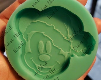 Christmas mouse silicone mold