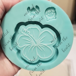 Ohana shaker and bits silicone mold