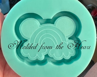 Rainbow shaker silicone mold