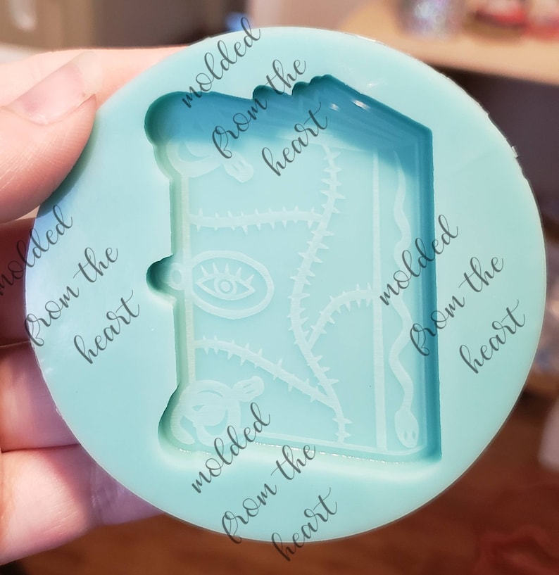 The book silicone mold Etsy