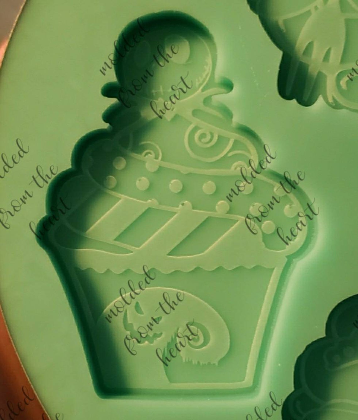 Cupcake Silicone Mold Etsy