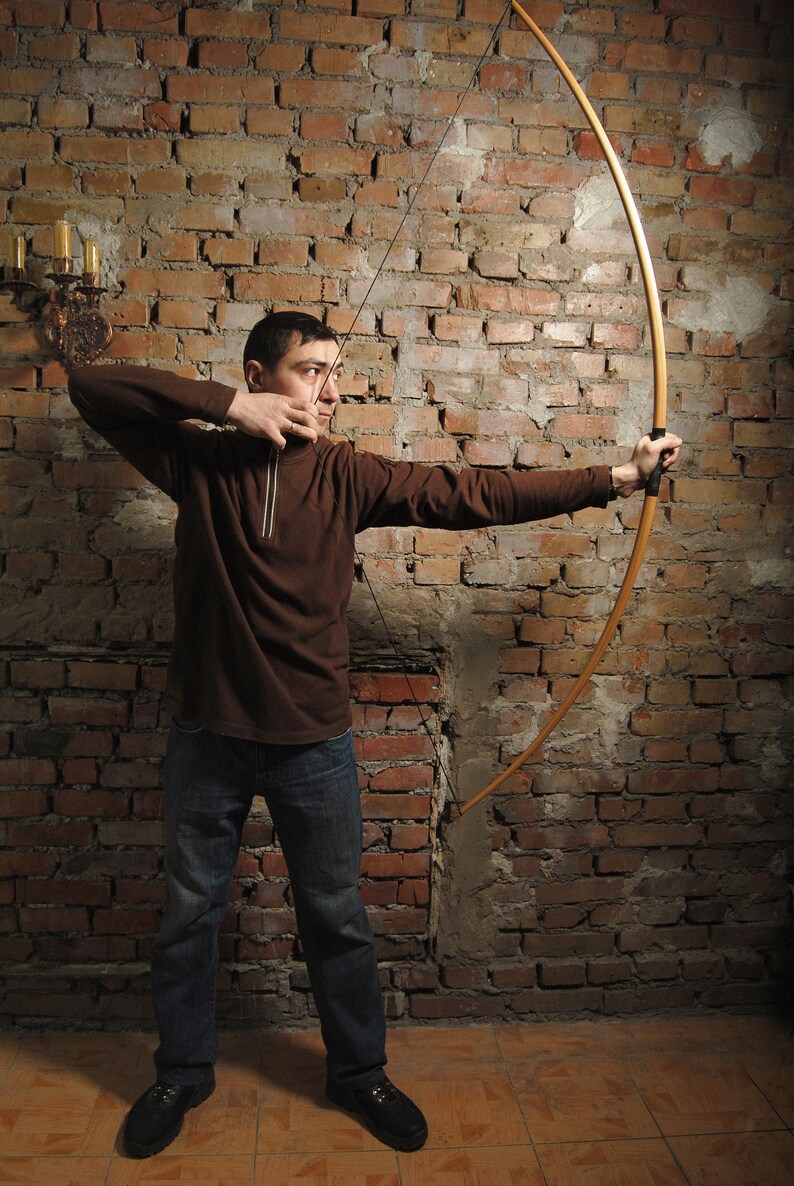 Traditional english longbow Bard Etsy