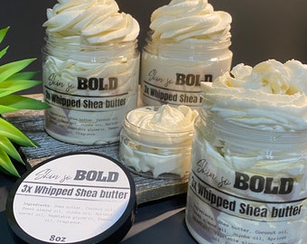 Whipped body butter