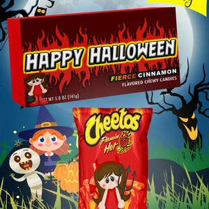 Mały Diabełek Halloween Party Favor, Halloween, Party Favor, Gorące Chipsy, Gorące cukierki