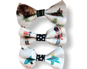 Christmas Pet Bow Tie | Small Animal Costume | Cute Cat bow tie | Festive season Dog clothes