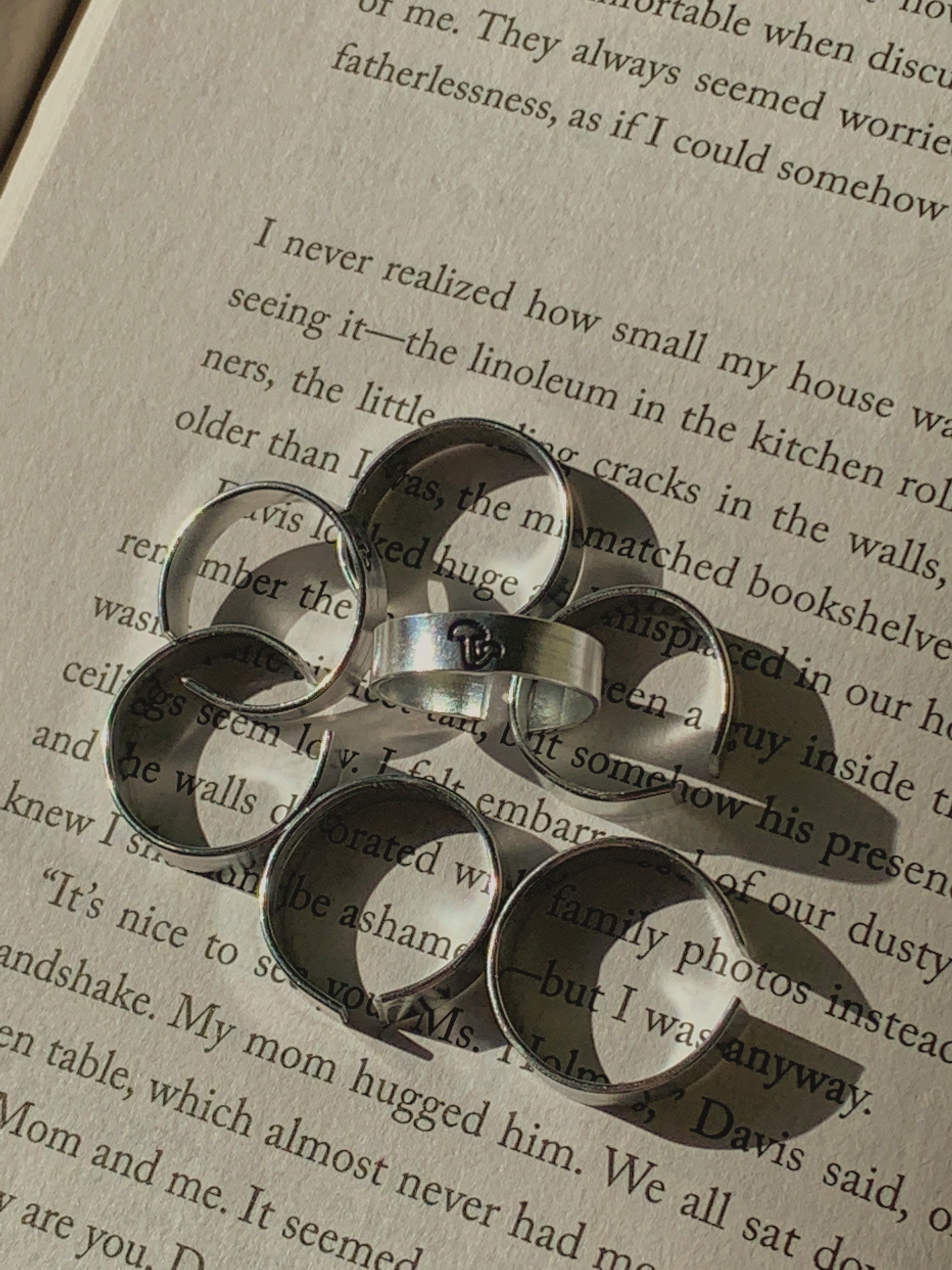 Engraved Mushroom Ring