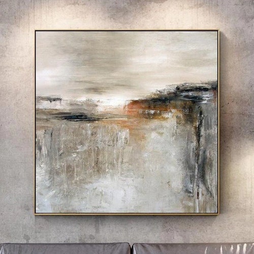 Abstract Original Painting Contemporary Art Living Room Wall - Etsy