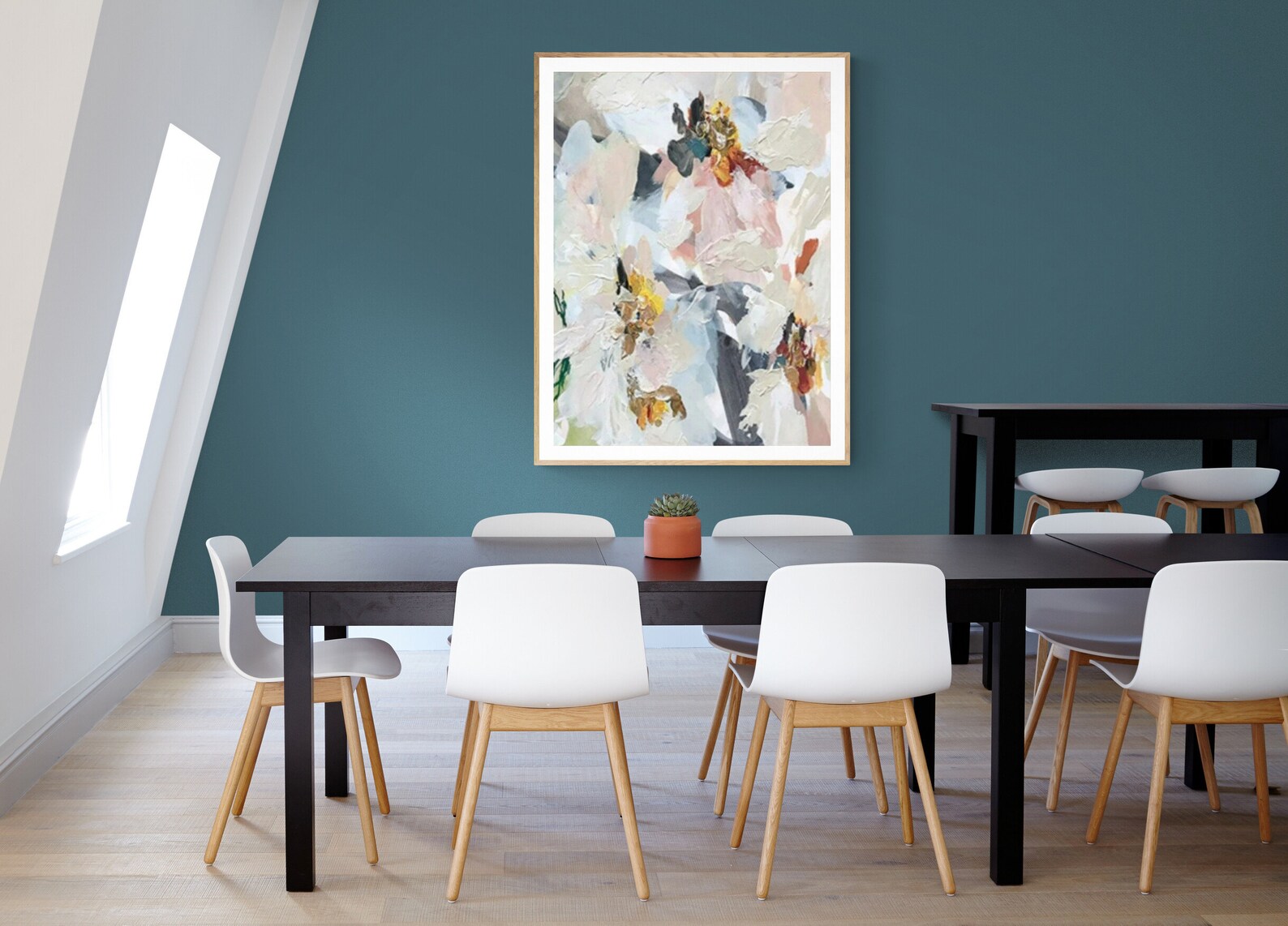 Abstract Neutral Home Wall Decor Housewarming Luxury Painting Etsy