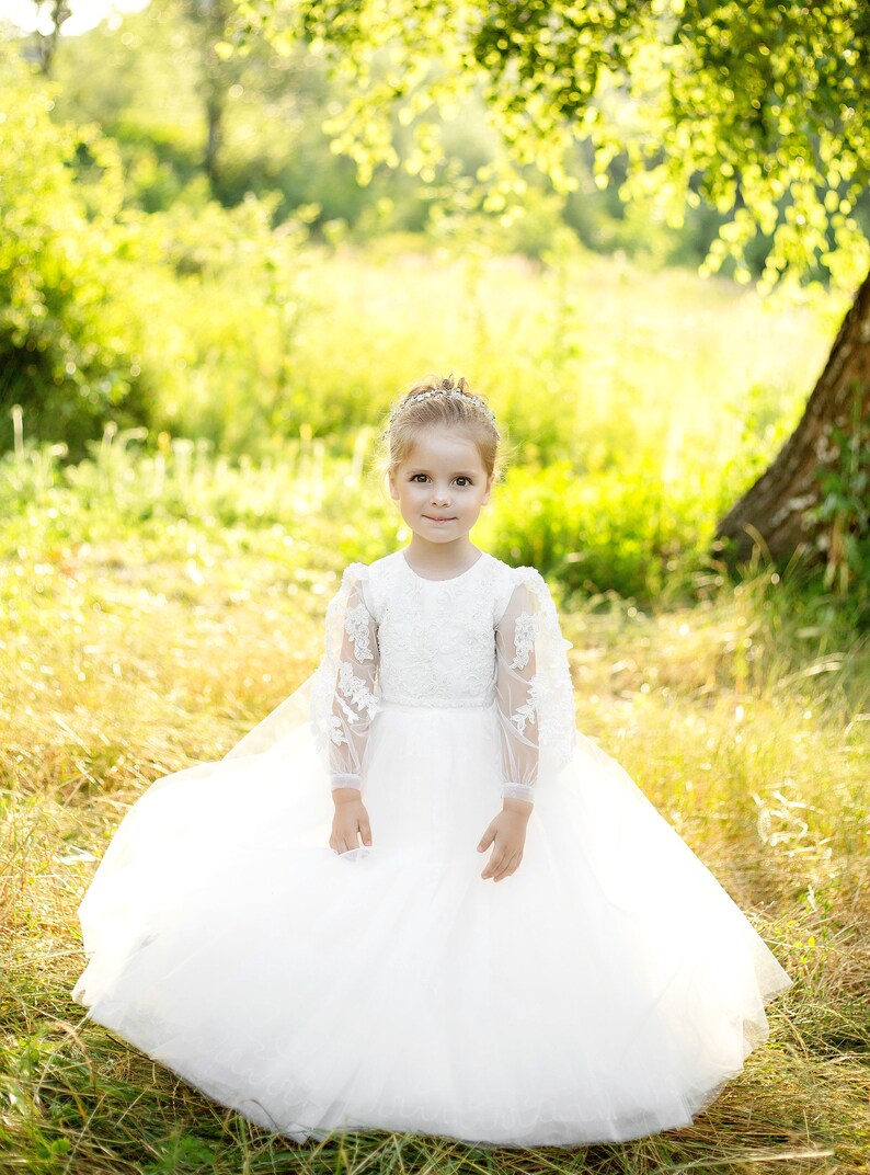 Ivory Flower Girl Dress Flower Girl Dress. Flower Girl Dress Etsy