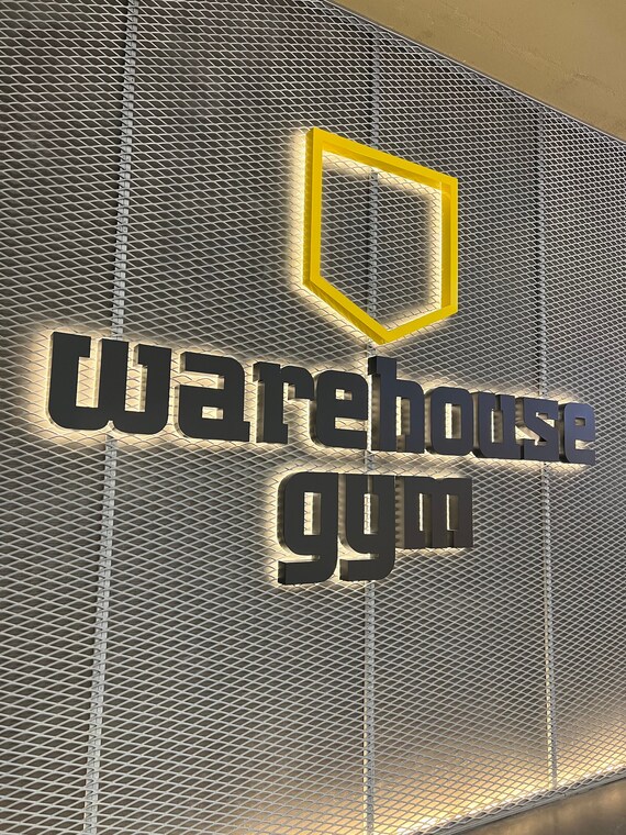 Custom 3D Backlit Business Sign Custom Business Sign Outdoor Etsy