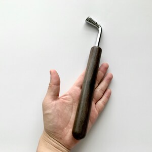 extra long solid ebony wood Guzheng tuning wrench 古筝调音扳手加长黑檀