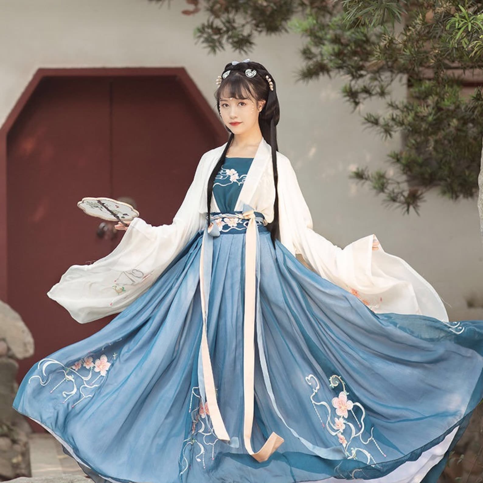 Women S Hanfu Chinese Traditional Dress Chinese Hanfu Etsy