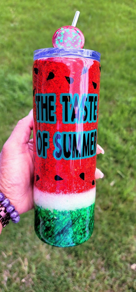 The Taste of Summer Watermelon 20 oz Skinny Tumbler