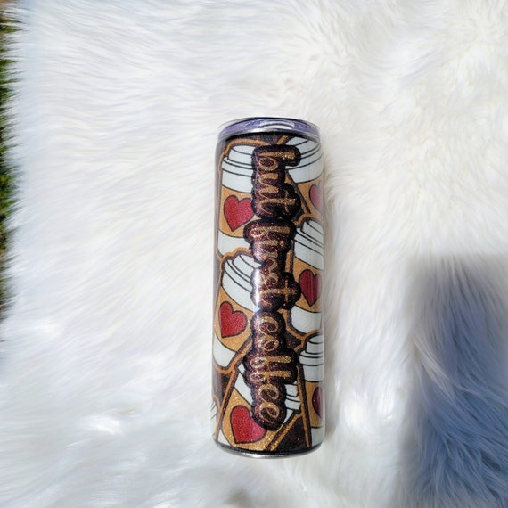 But First, Coffee - 20 oz Glitter Tumbler