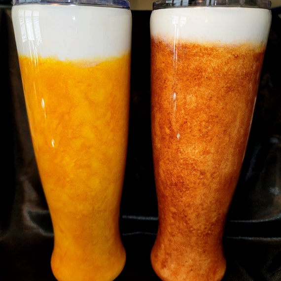 30 oz Pilsner Beer Stainless Steel Tumbler (three variations)