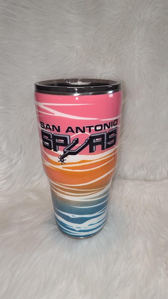 30 oz Curved Fiesta Spurs Stainless Steel Tumbler