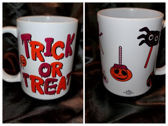 Trick or Treat 15 oz Ceramic Mug