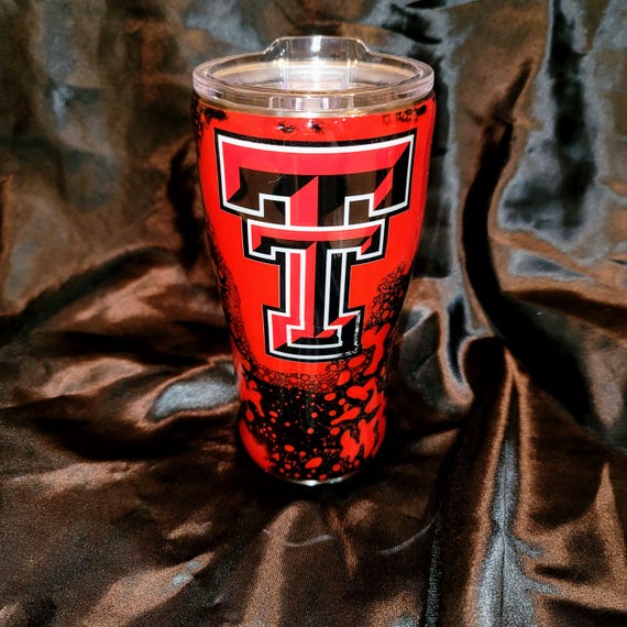 Texas Tech 20 oz Curve Stainless Steel Tumbler