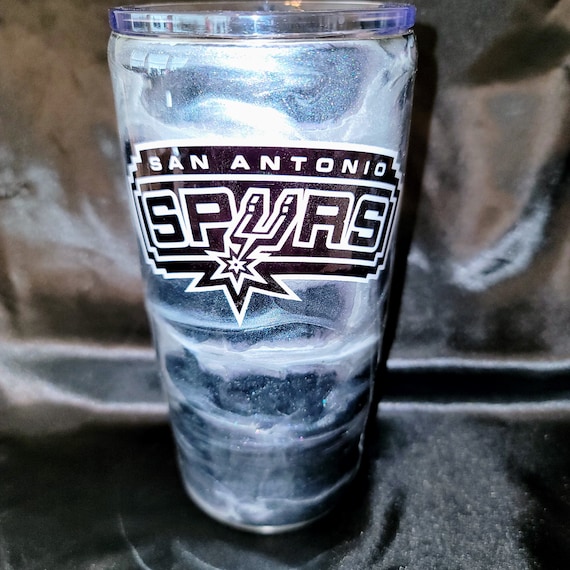 Spurs Swirl 20 oz Traditional Tumbler