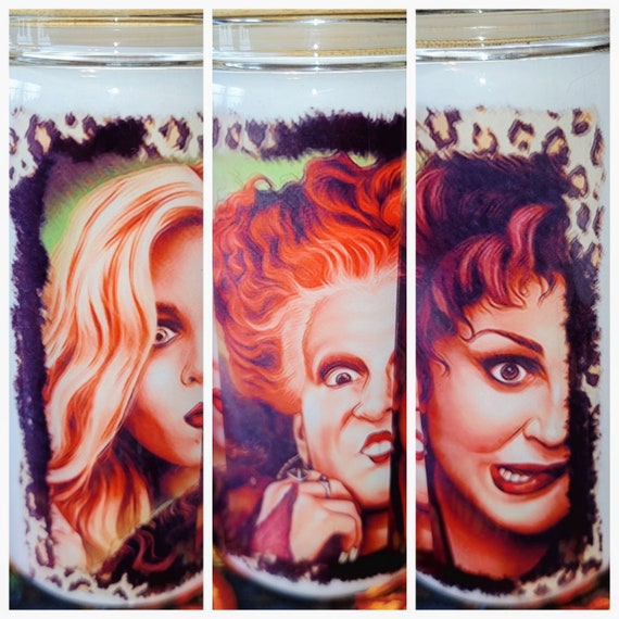 Sanderson Sisters 16 oz sublimated glass