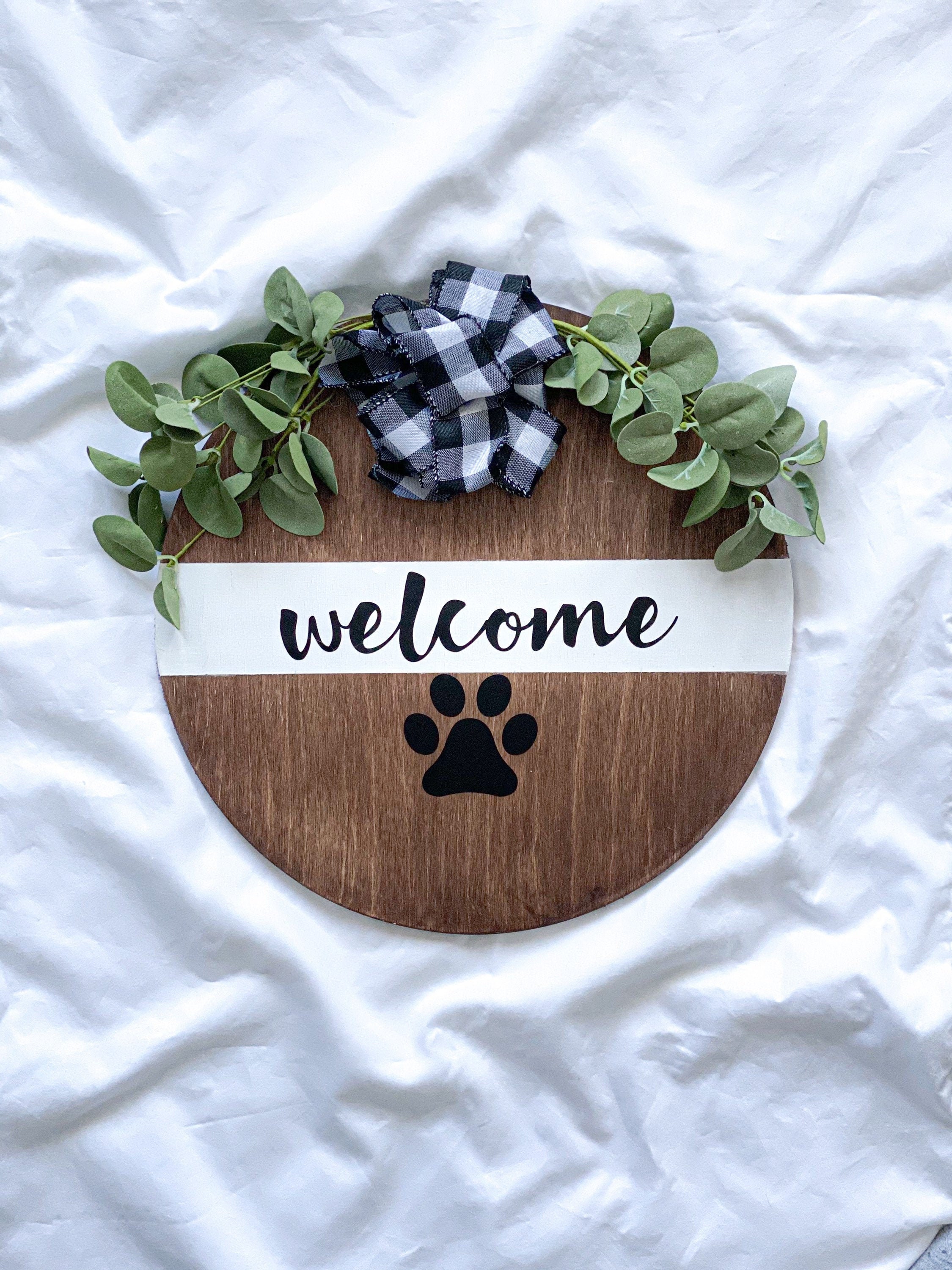 Sign / Dog Sign / Front Door Sign / Pet Gifts Etsy