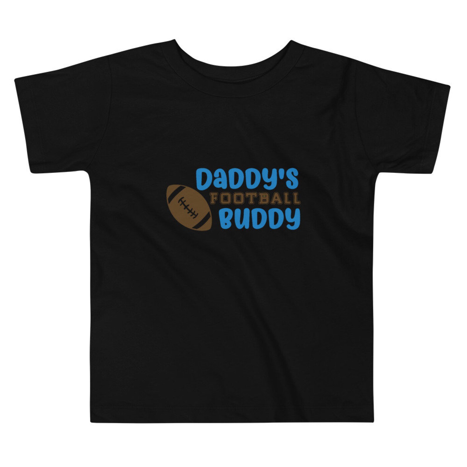 Daddy's Football Buddy Toddler Shirt Football Toddler Etsy