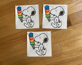 Snoopy Ice Cream Etsy