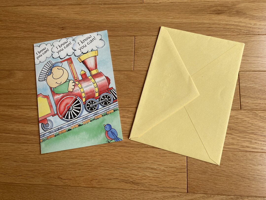 Vintage Ziggy Greeting Card With Envelope I Know You Can Etsy