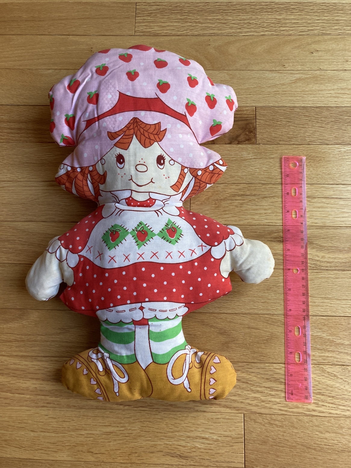 Vintage 1980's Strawberry Shortcake Pillow Doll From - Etsy India