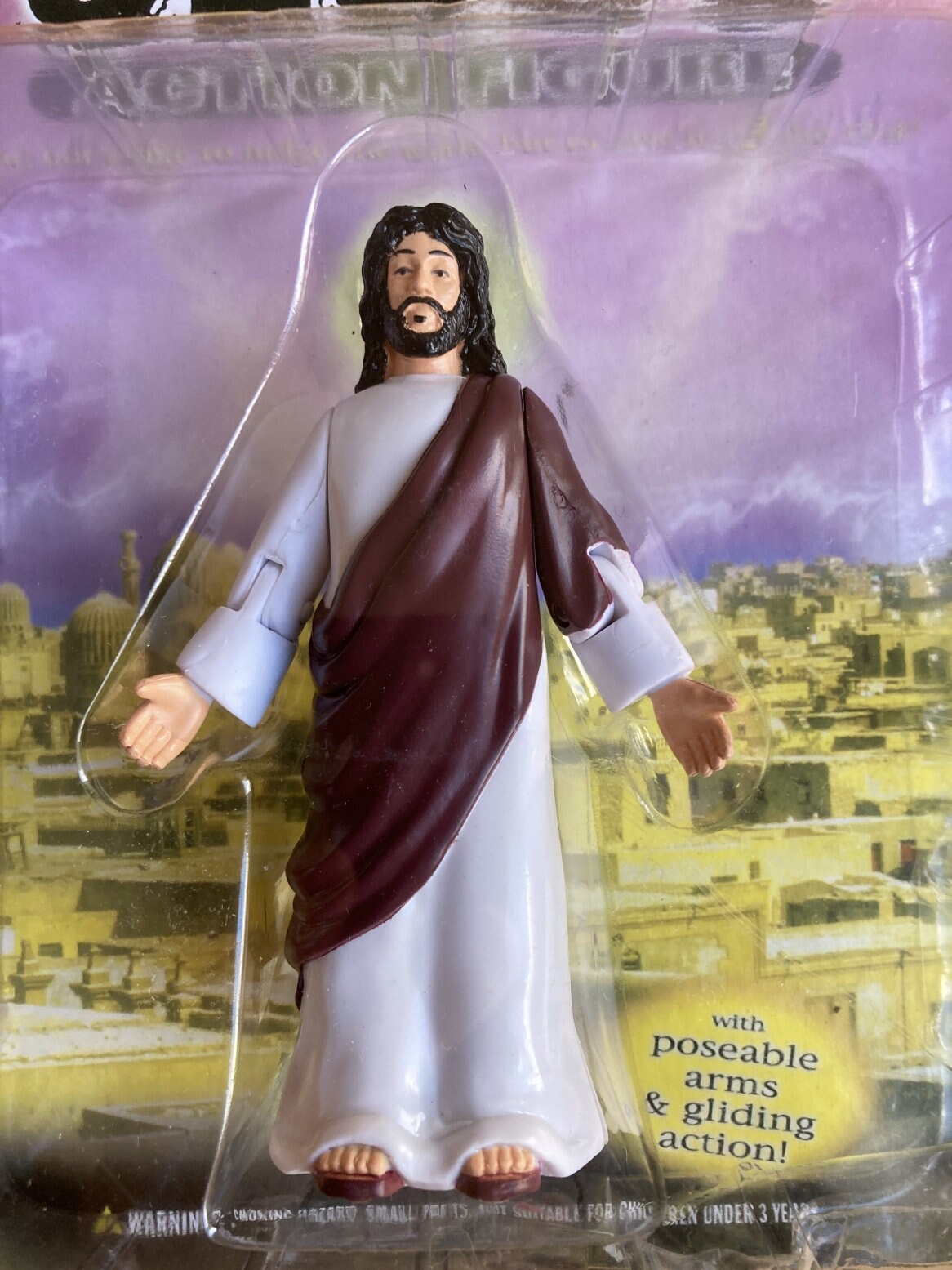 Vintage New Sealed Jesus Action Figure With Poseable Arms and Etsy