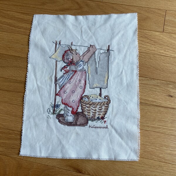 Laundry Cross Stitch Etsy