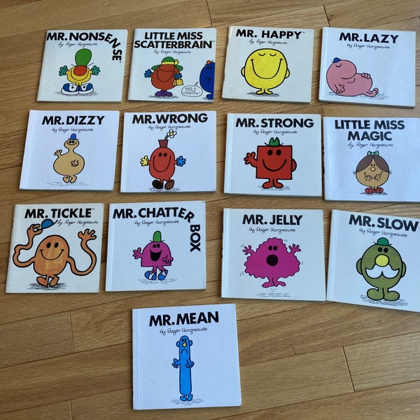 Roger Hargreaves - Etsy