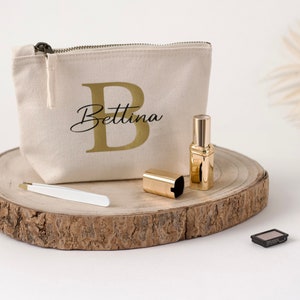 Kosmetiktasche mit Namen personalisiertes Geschenk