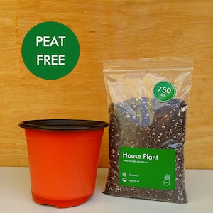 Peat Free House Plant Repotting Kit | Indoor Plant Potting Mix